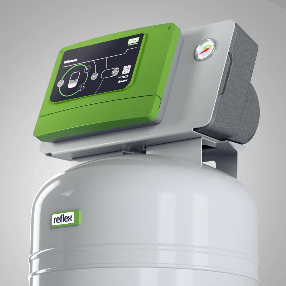 Reflexomat-Produktdesign Produktdesign Druckhaltesystem Reflexomat XS – Peter Sommer